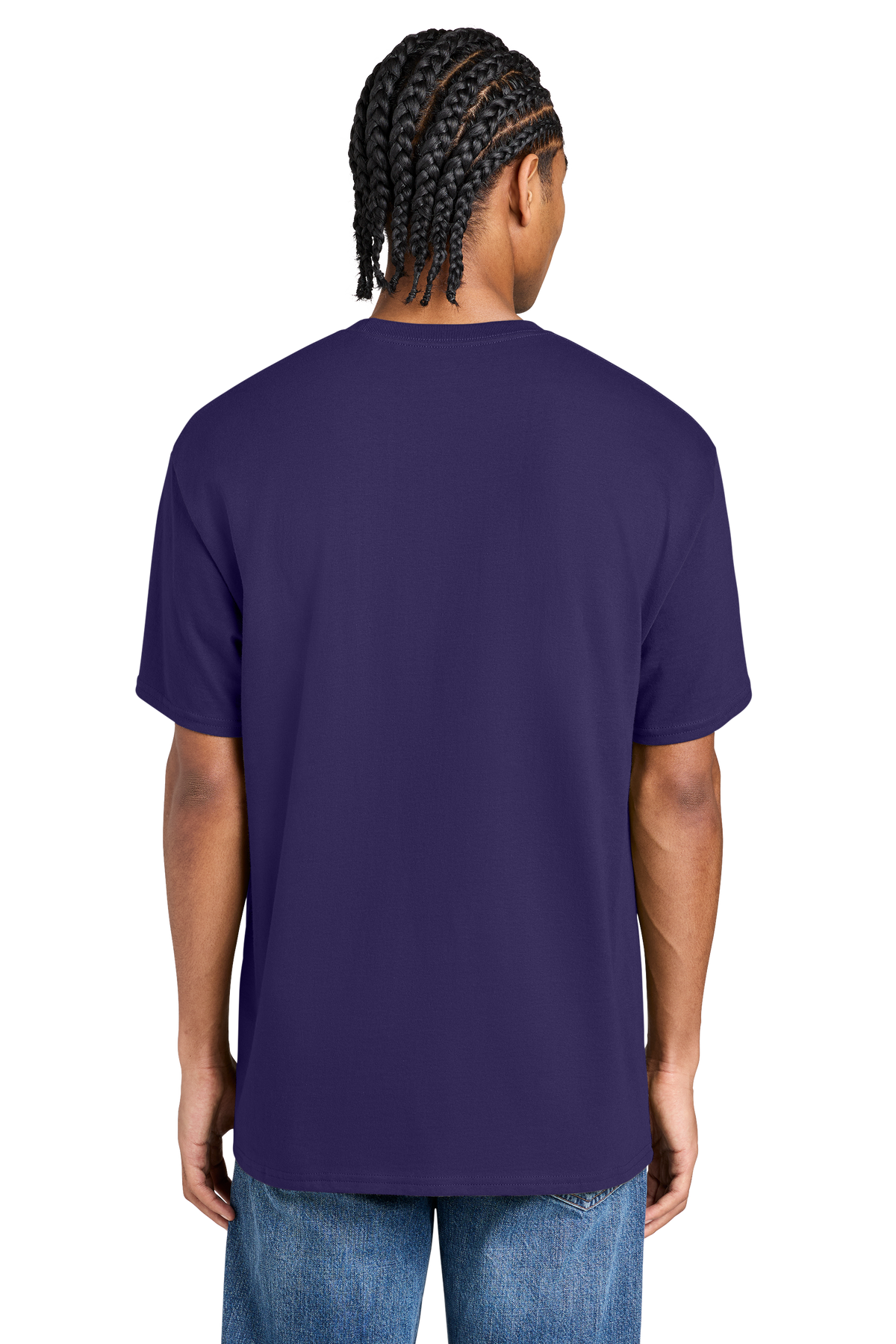 Champion Jersey Short Sleeve Tee with custom logo embroidery