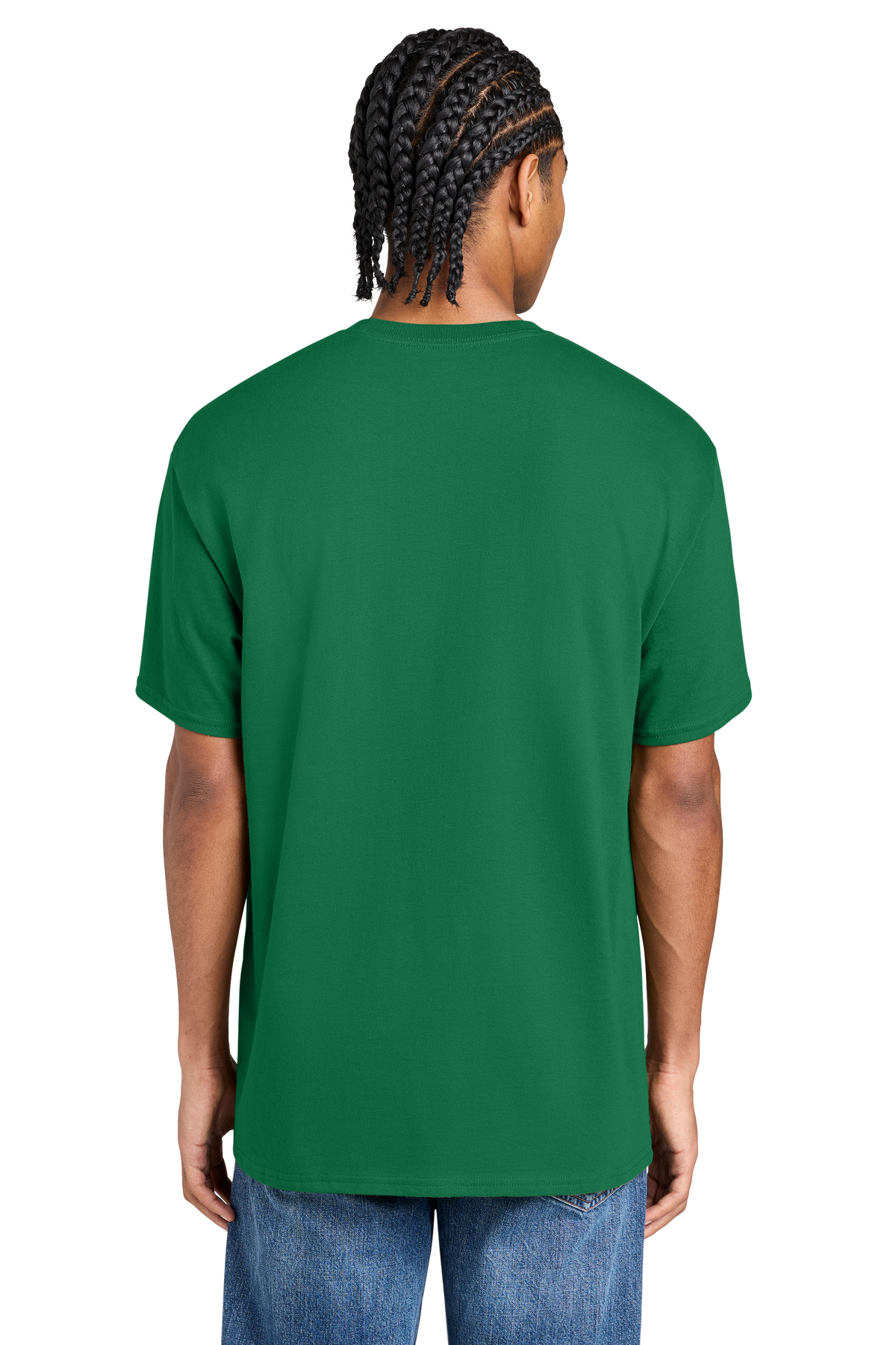 Champion Jersey Short Sleeve Tee with custom logo embroidery