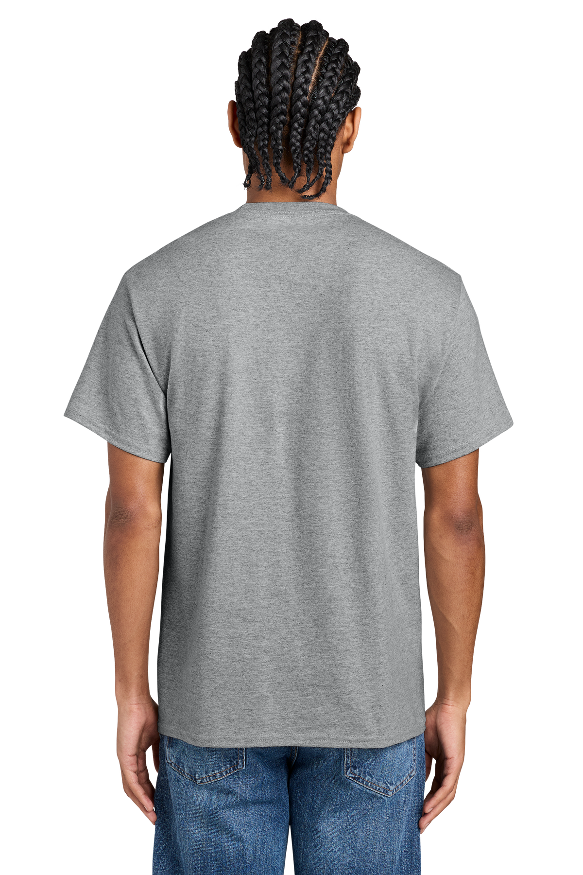 Champion Jersey Short Sleeve Tee with custom logo embroidery