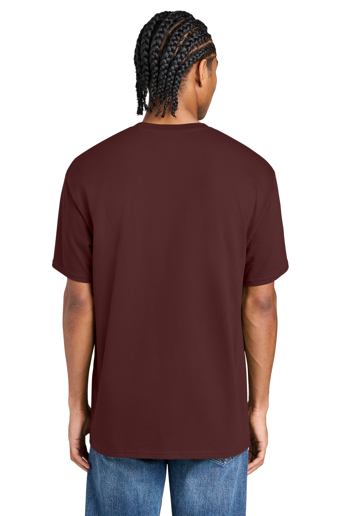 Champion Jersey Short Sleeve Tee with custom logo embroidery