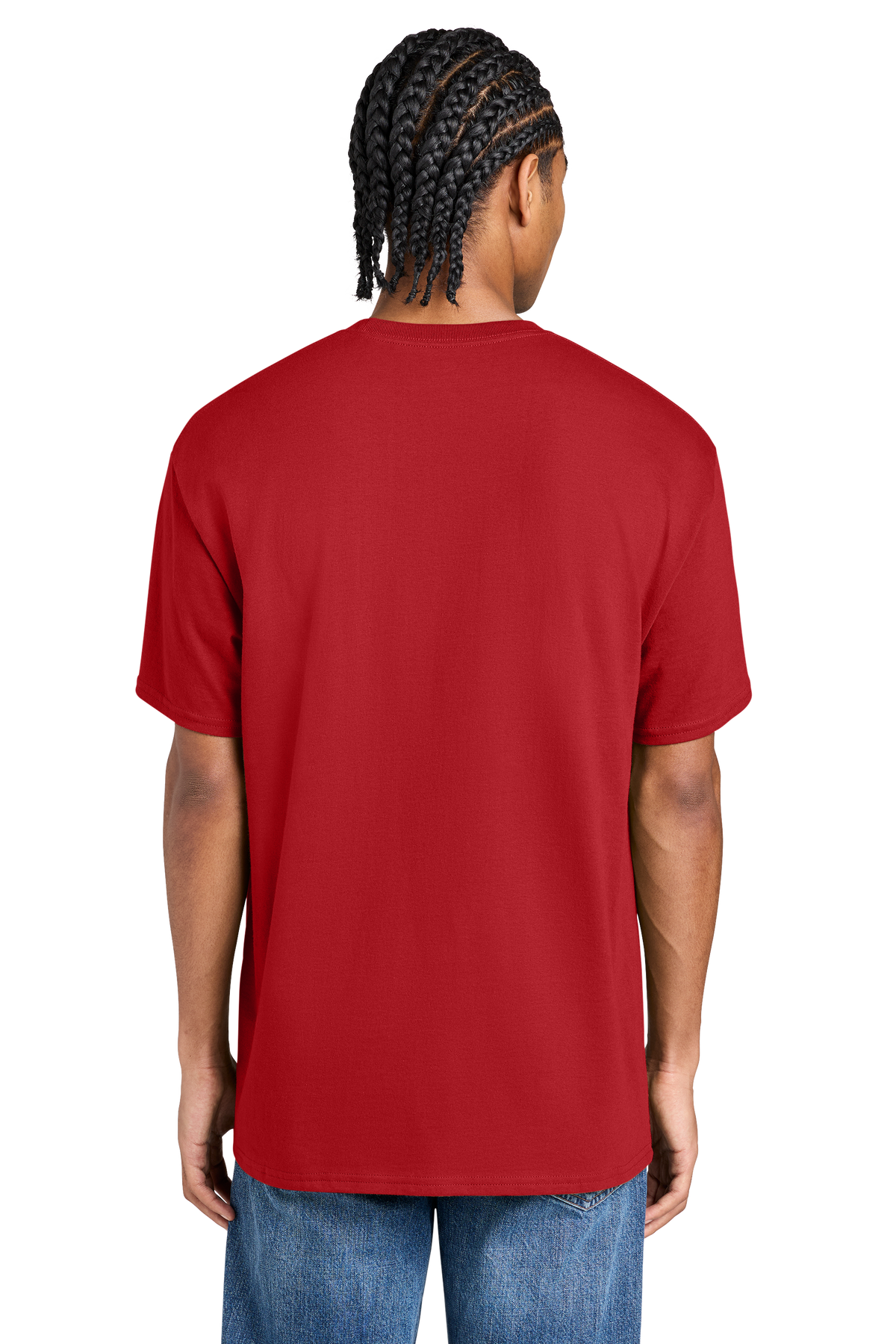 Champion Jersey Short Sleeve Tee with custom logo embroidery