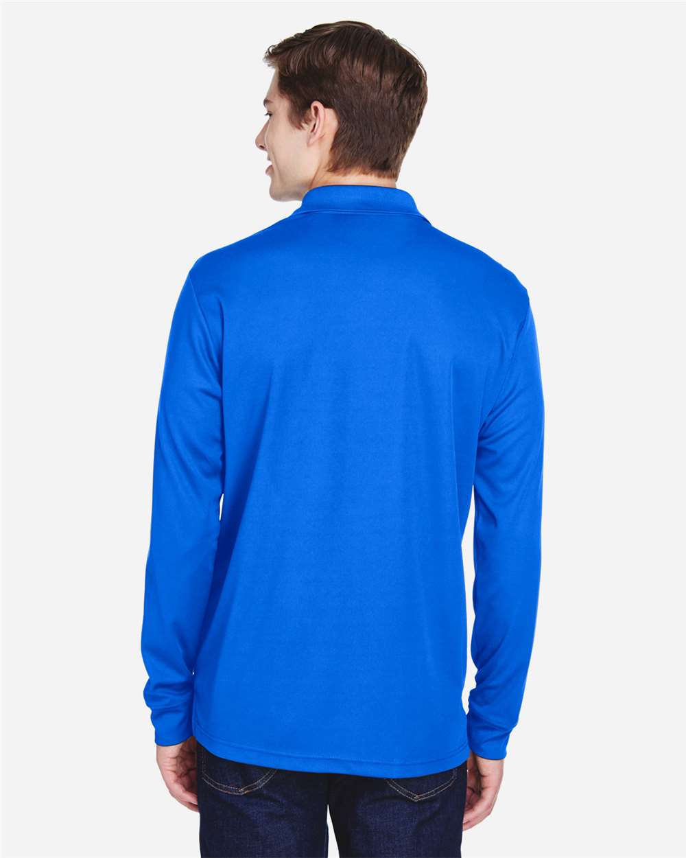 Core 365 Pinnacle Performance Long Sleeve Piqué Polo with Pocket