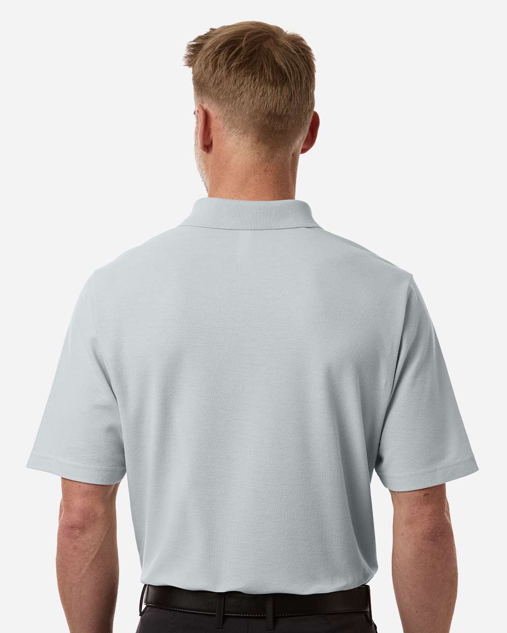 Core 365 Men's Resolve CVC Performance Pique Polo with custom logo embroidery