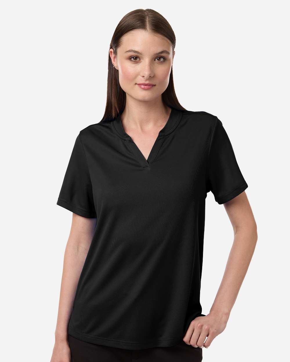 Core 365 Women's Nova Performance Pique Polo with custom logo embroidery