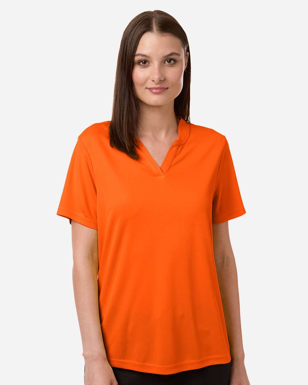 Core 365 Women's Nova Performance Pique Polo with custom logo embroidery