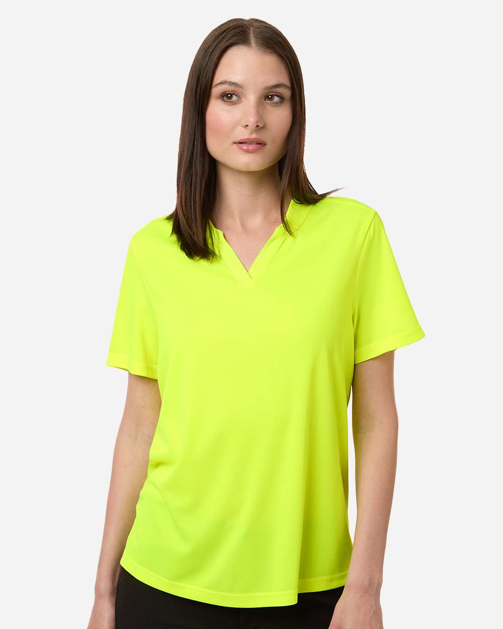 Core 365 Women's Nova Performance Pique Polo with custom logo embroidery