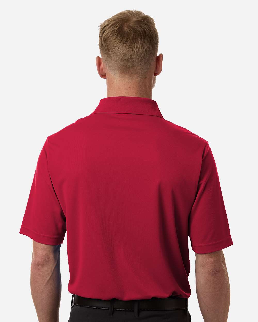 Core 365 Men's Tall Nova Performance Pique Polo with custom logo embroidery