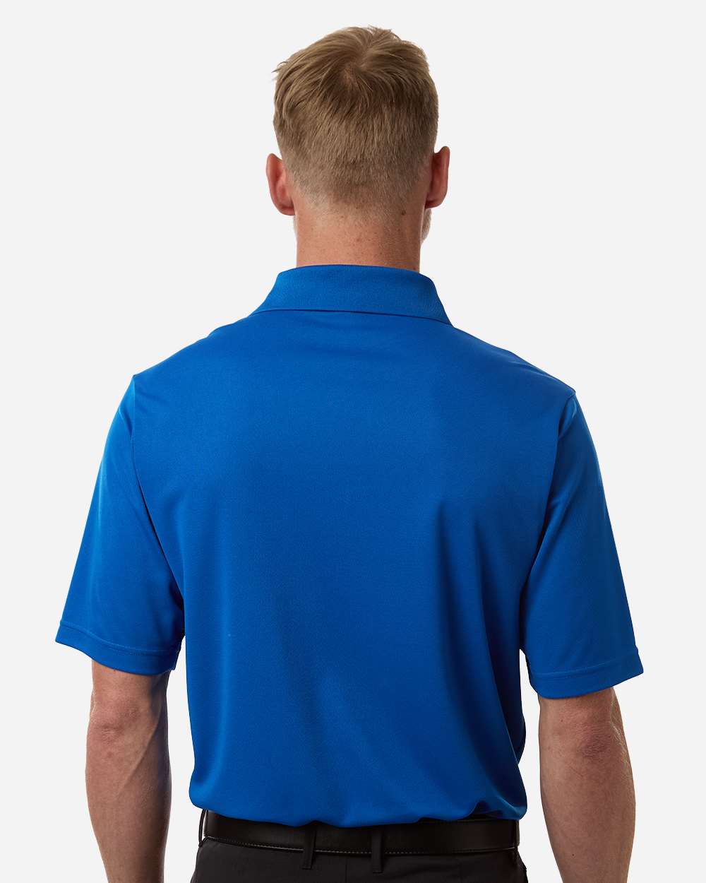 Core 365 Men's Tall Nova Performance Pique Polo with custom logo embroidery