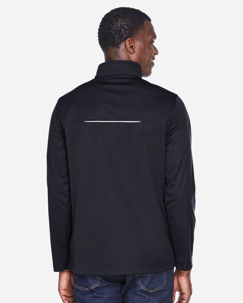 Core365 Men's Techno Lite Three-Layer Knit Tech-Shell