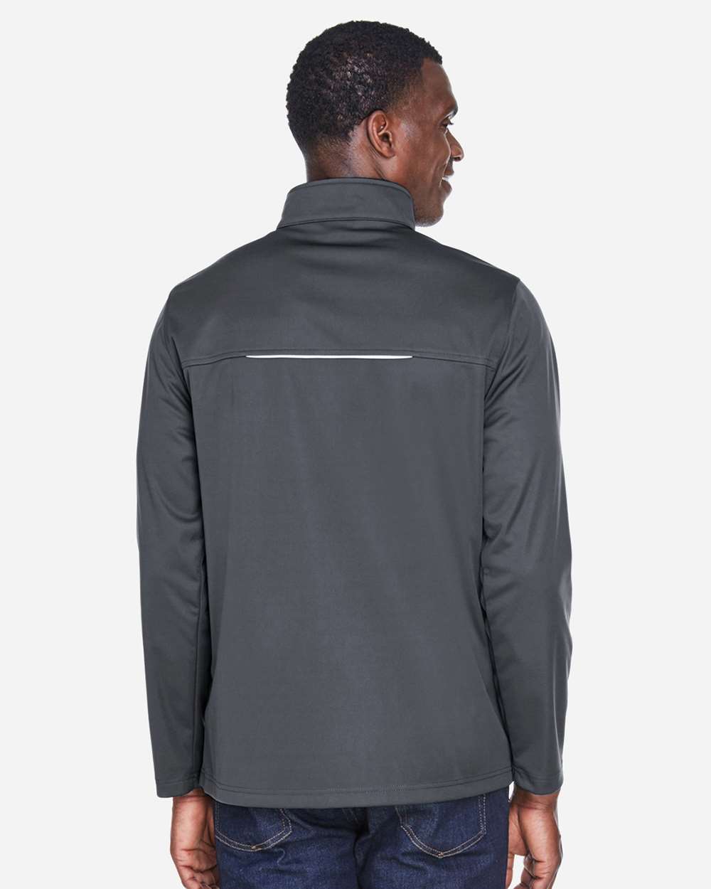 Core365 Men's Techno Lite Three-Layer Knit Tech-Shell