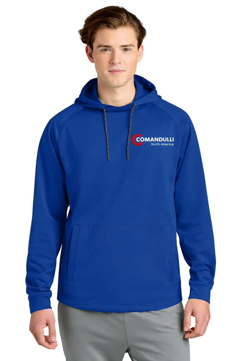 Richardson Charge Performance Fleece Long Sleeve Hoodie