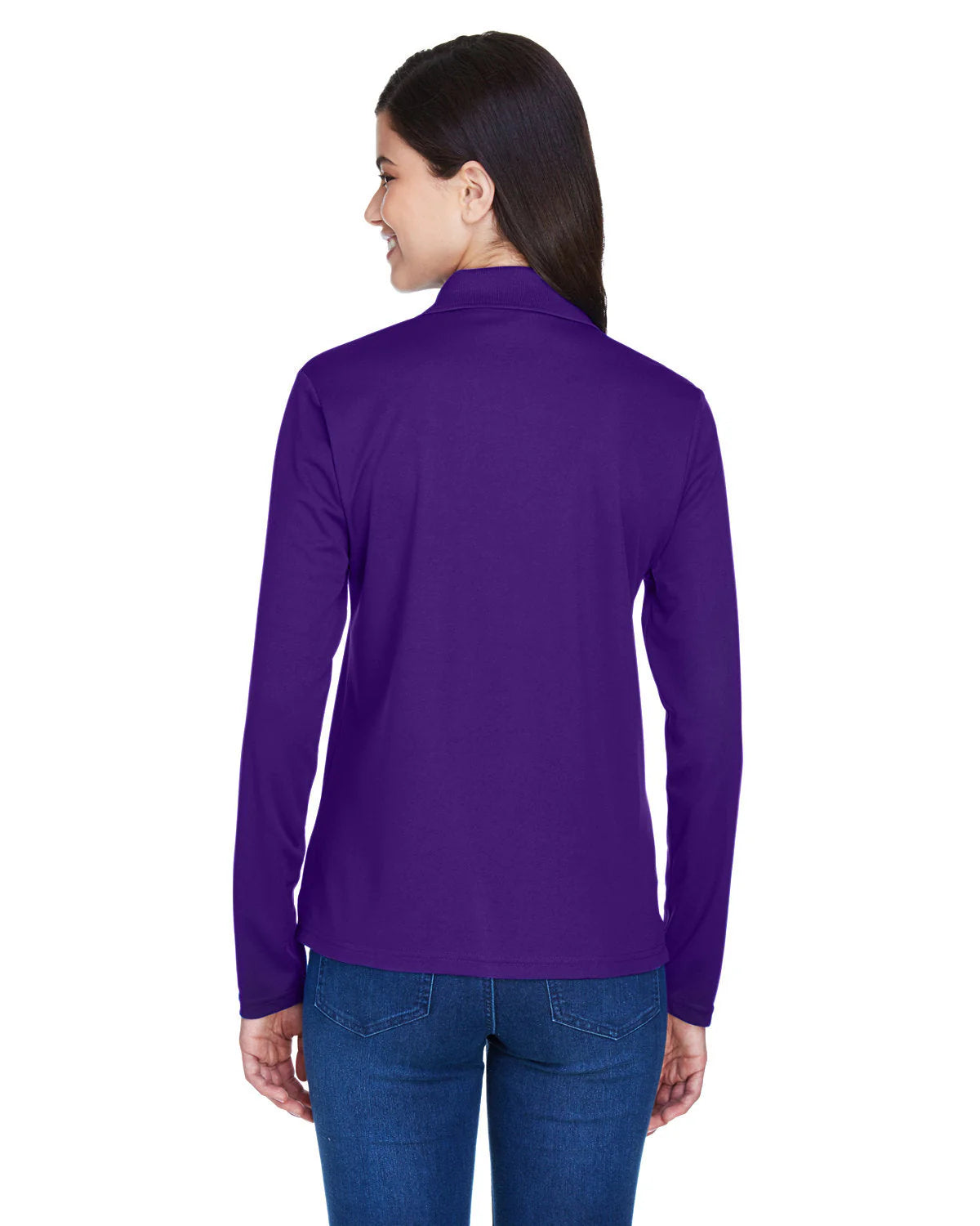 Core 365 Ladies Pinnacle Performance Long-Sleeve Pique Polo