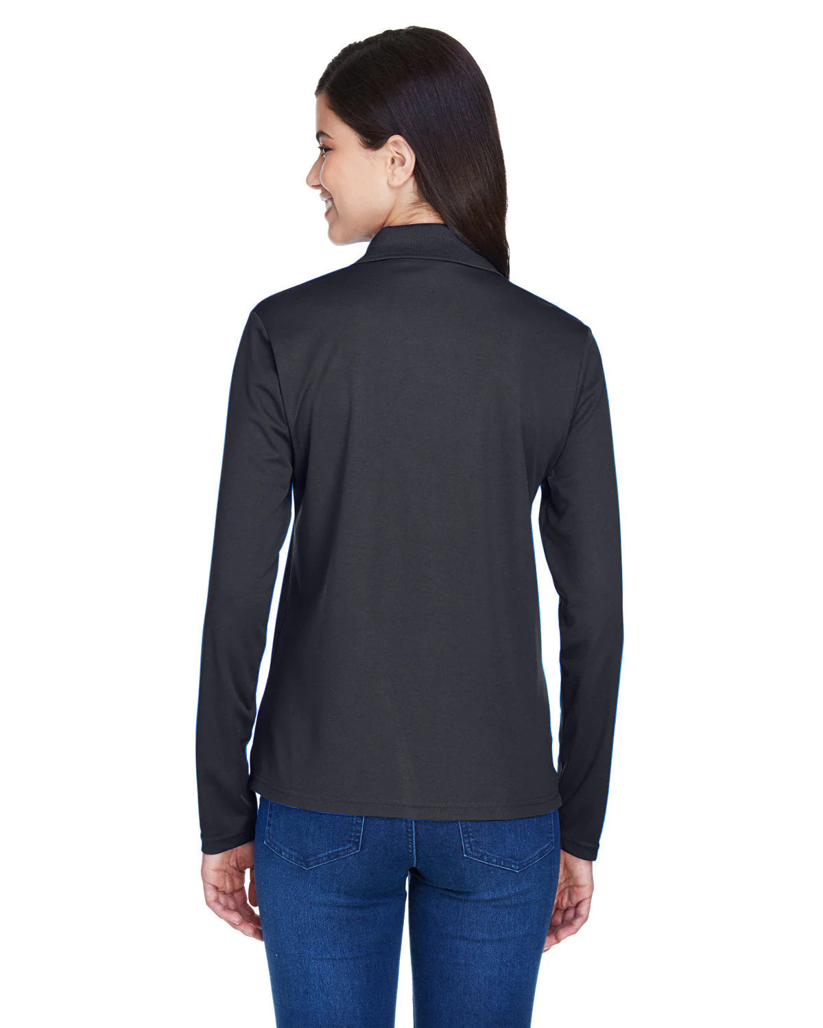 Core 365 Ladies Pinnacle Performance Long-Sleeve Pique Polo