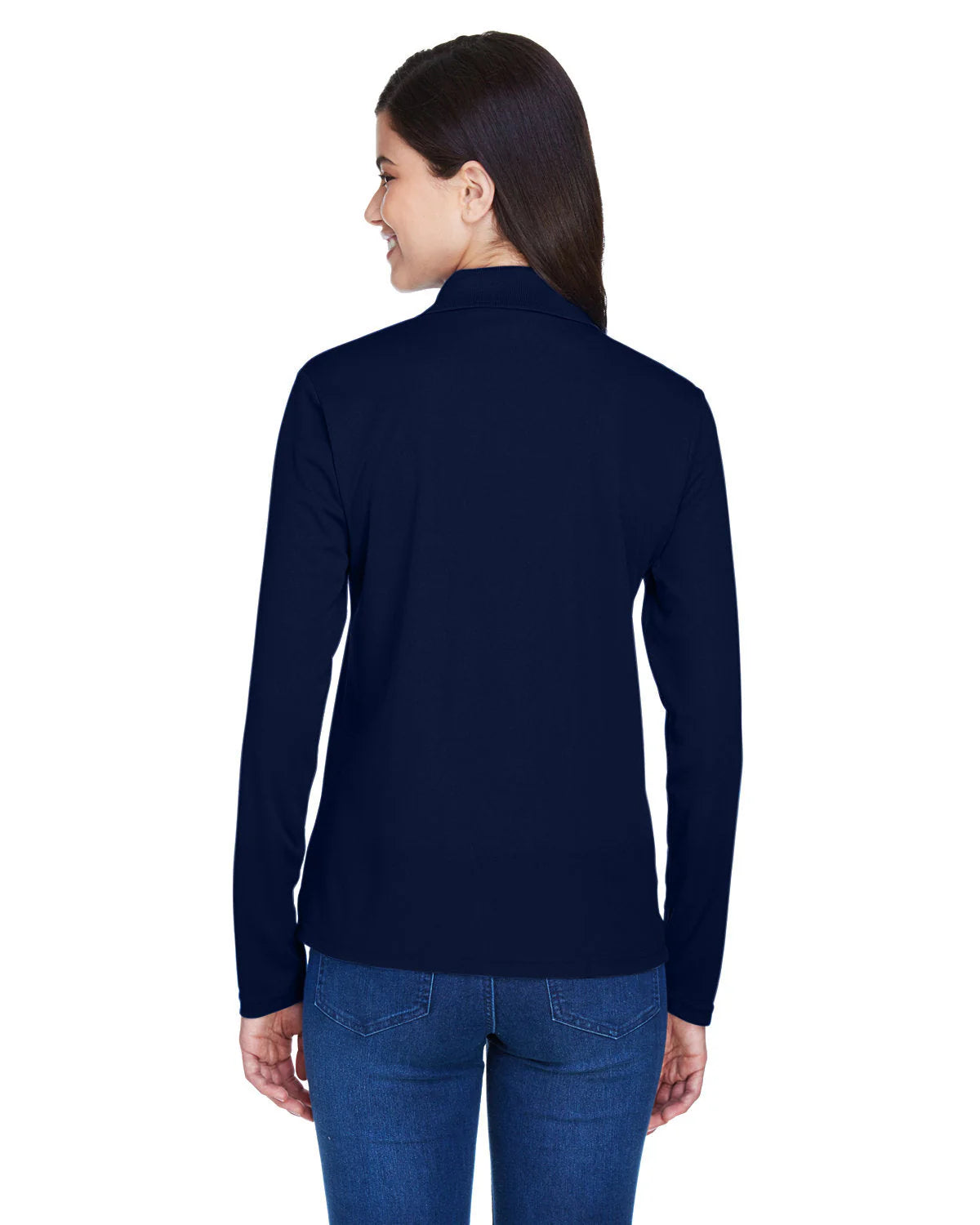 Core 365 Ladies Pinnacle Performance Long-Sleeve Pique Polo