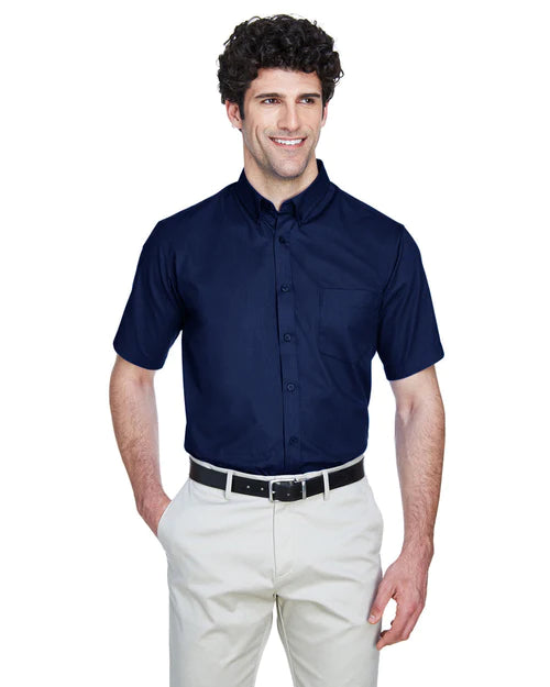 Core 365 Optimum Short-Sleeve Twill Shirt