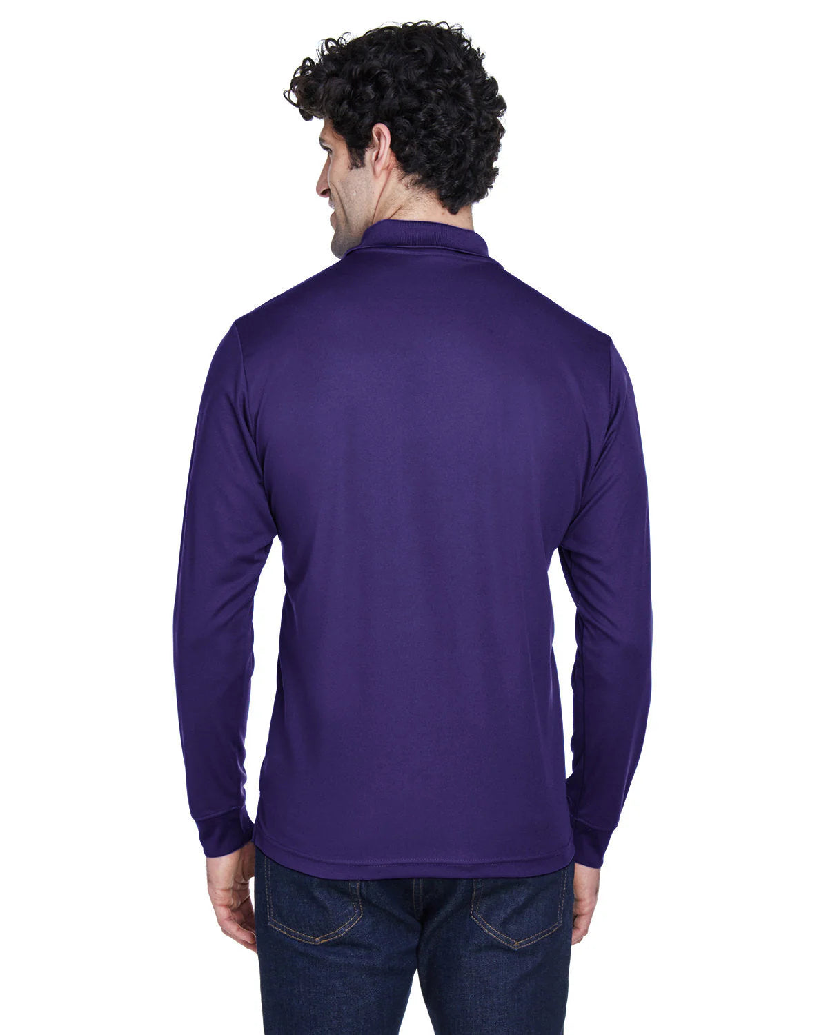 Core 365 Pinnacle Performance Long-Sleeve Pique Polo