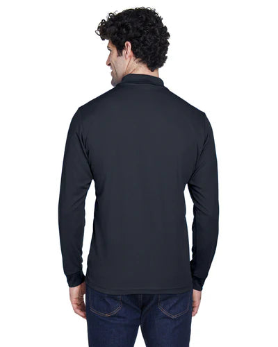 CORE365 Men's Pinnacle Performance Long-Sleeve Piqué Polo