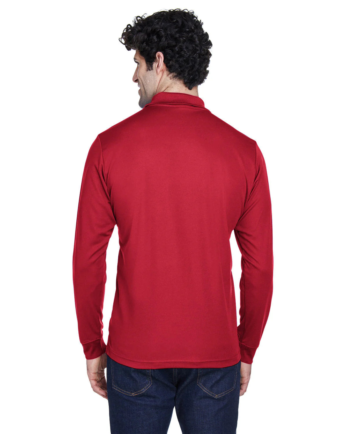 Core 365 Pinnacle Performance Long-Sleeve Pique Polo