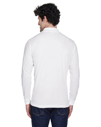 CORE365 Men's Pinnacle Performance Long-Sleeve Piqué Polo