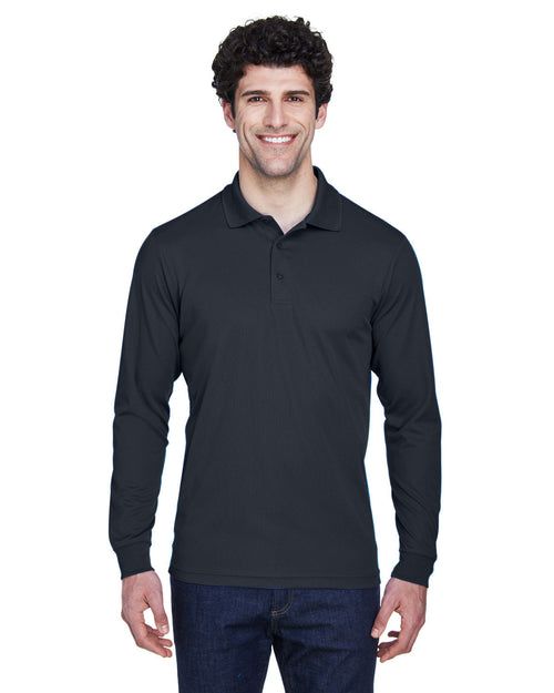 Core 365 Tall Pinnacle Performance Long Sleeve Piqué Polo