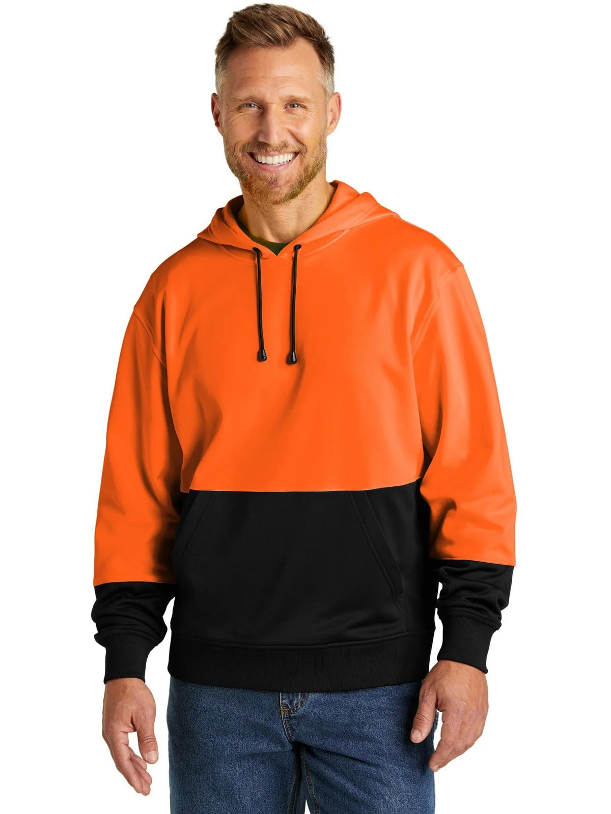 CornerStone Enhanced Visibility Fleece Pullover Hoodie