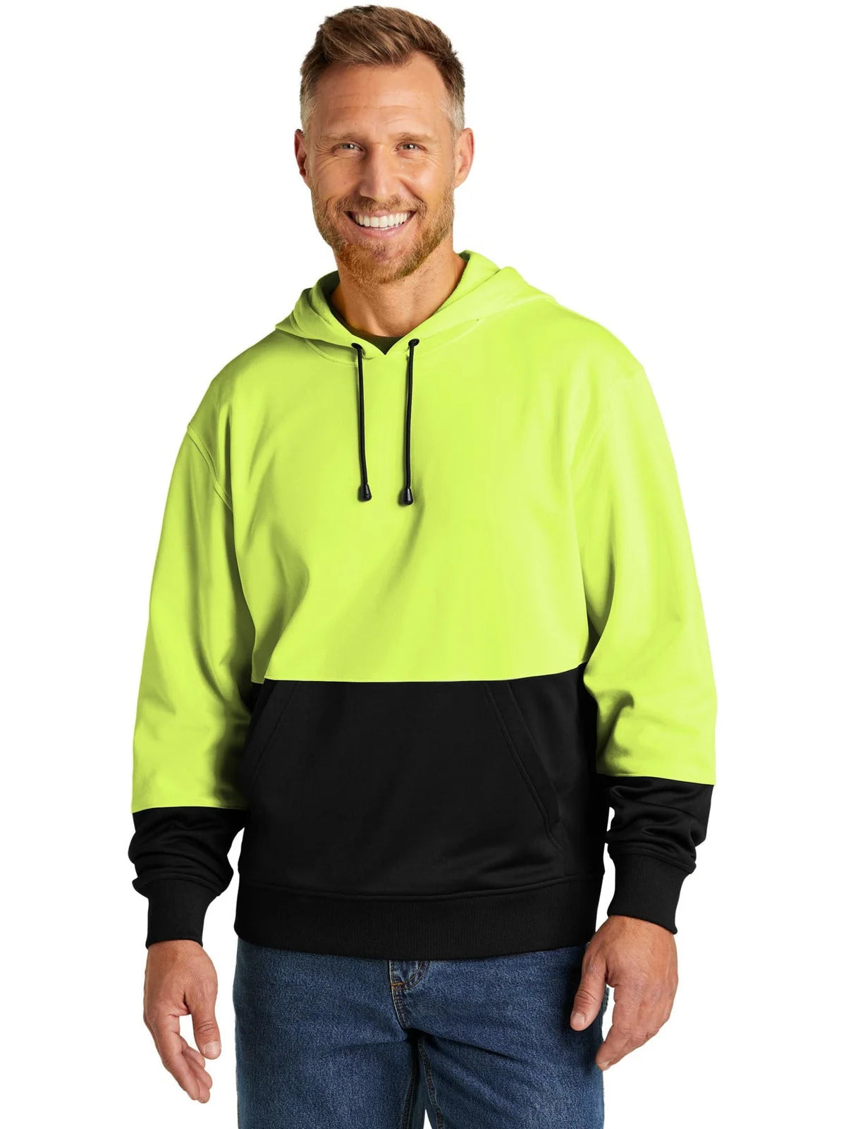 CornerStone Enhanced Visibility Fleece Pullover Hoodie