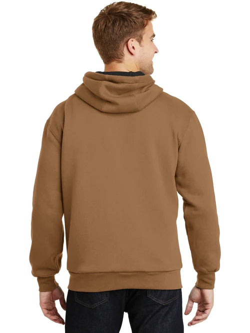 CornerStone Heavyweight Full-Zip Hooded Sweatshirt with Thermal Lining