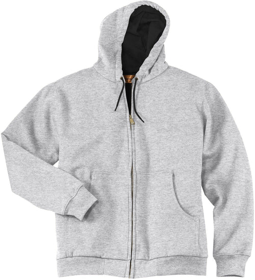 CornerStone Heavyweight Full-Zip Hooded Sweatshirt with Thermal Lining