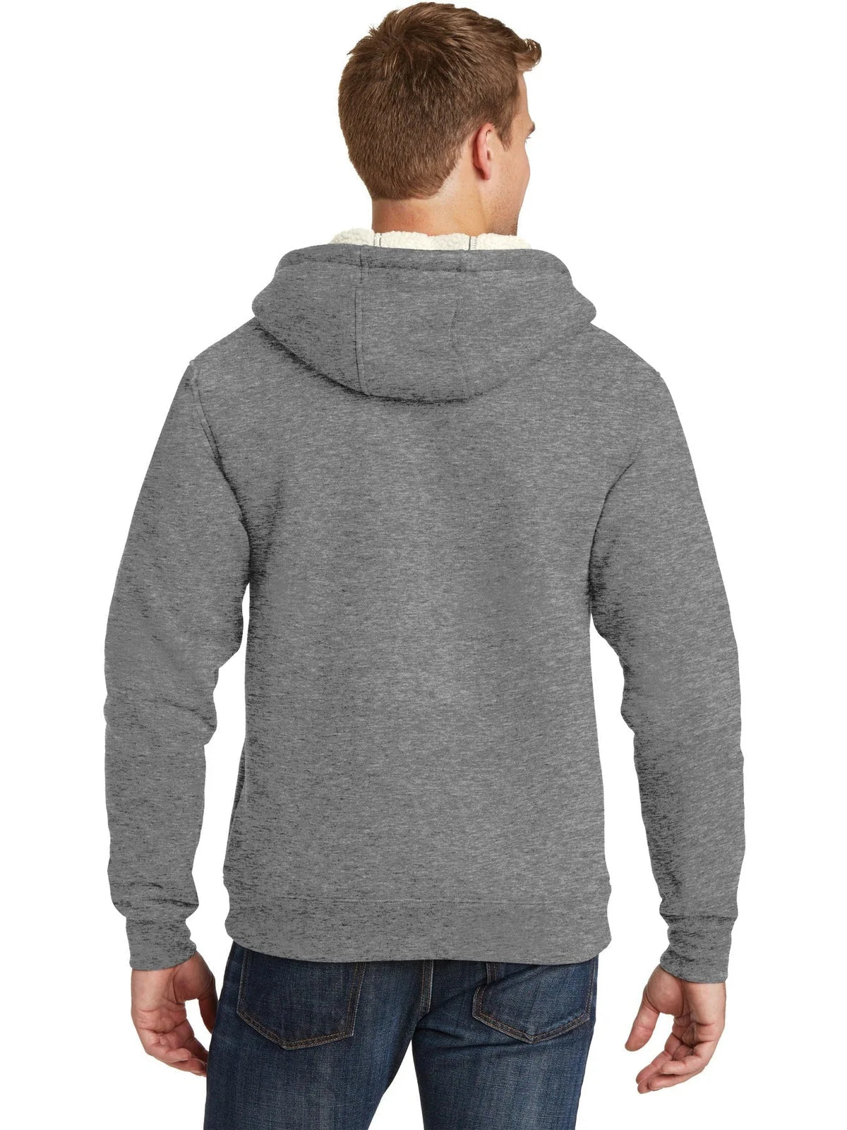 CornerStone Heavyweight Sherpa-Lined Hooded Fleece Jacket