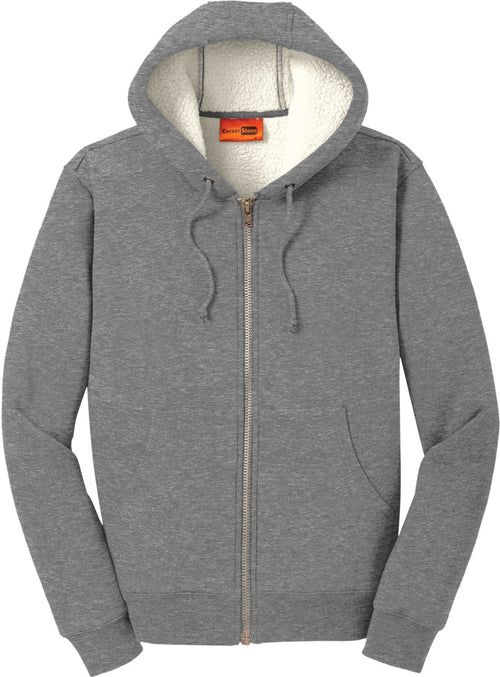 CornerStone Heavyweight Sherpa-Lined Hooded Fleece Jacket