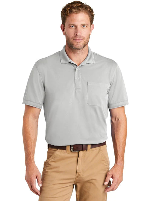 CornerStone Industrial Snag-Proof Pique Pocket Polo