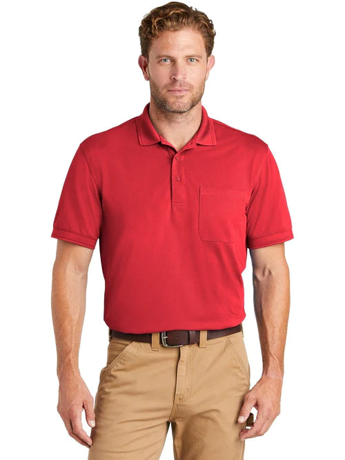 CornerStone Industrial Snag-Proof Pique Pocket Polo