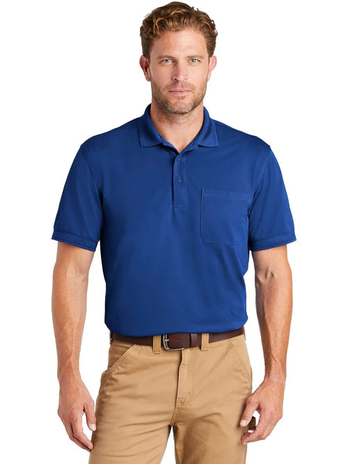 CornerStone Industrial Snag-Proof Pique Pocket Polo