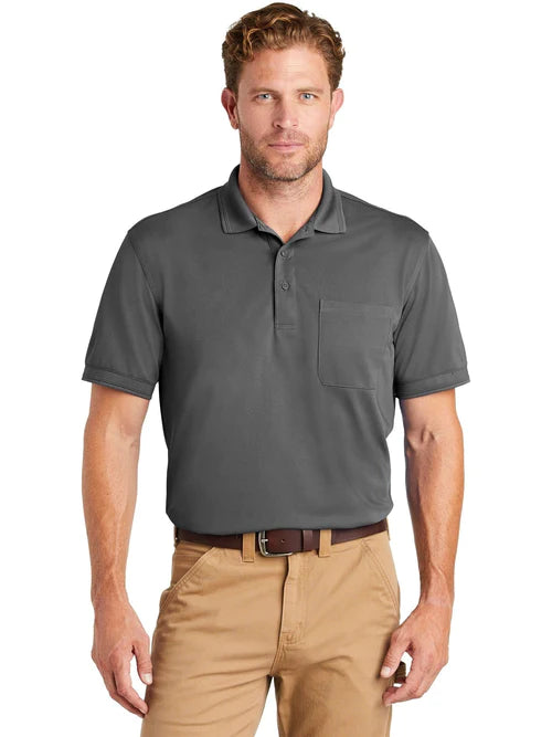 CornerStone Industrial Snag-Proof Pique Pocket Polo
