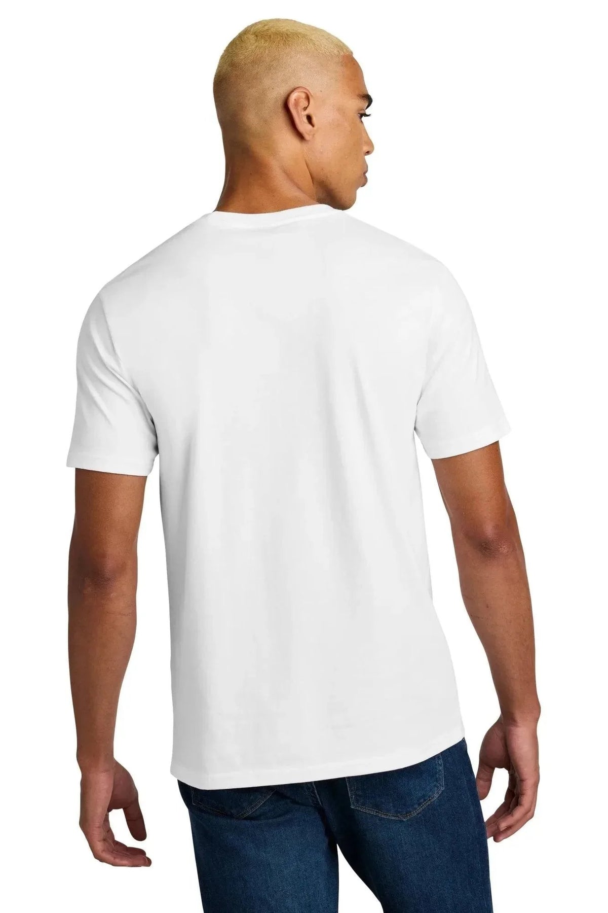 District Perfect Weight Icon Tee with custom logo embroidery