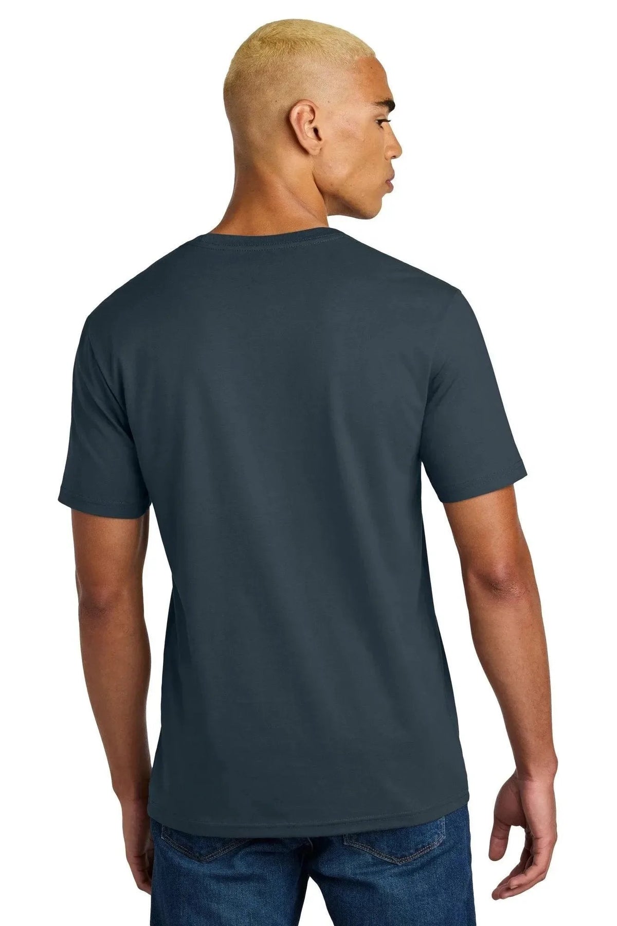 District Perfect Weight Icon Tee with custom logo embroidery