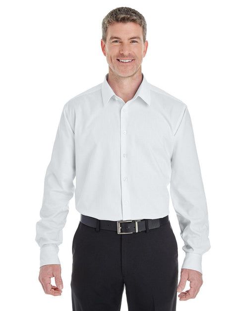 Devon & Jones Crown Woven Royal Dobby Shirt