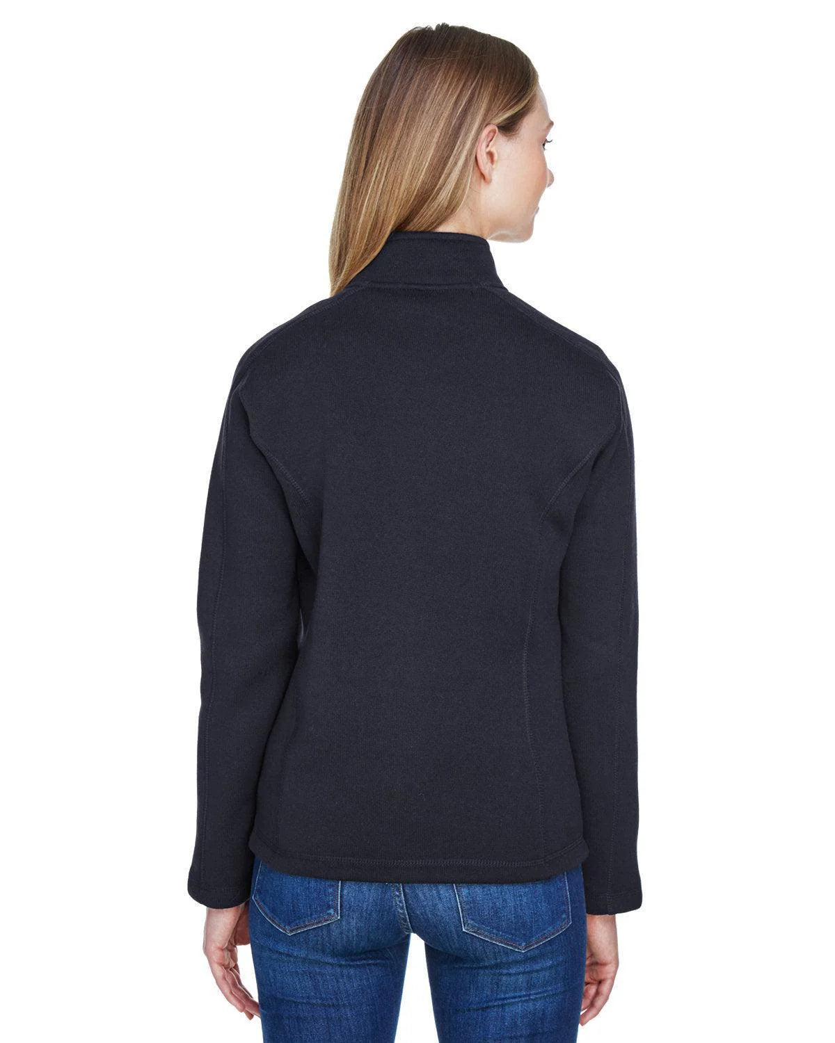 Devon & Jones Women's Bristol Full-Zip Sweater Fleece Jacket