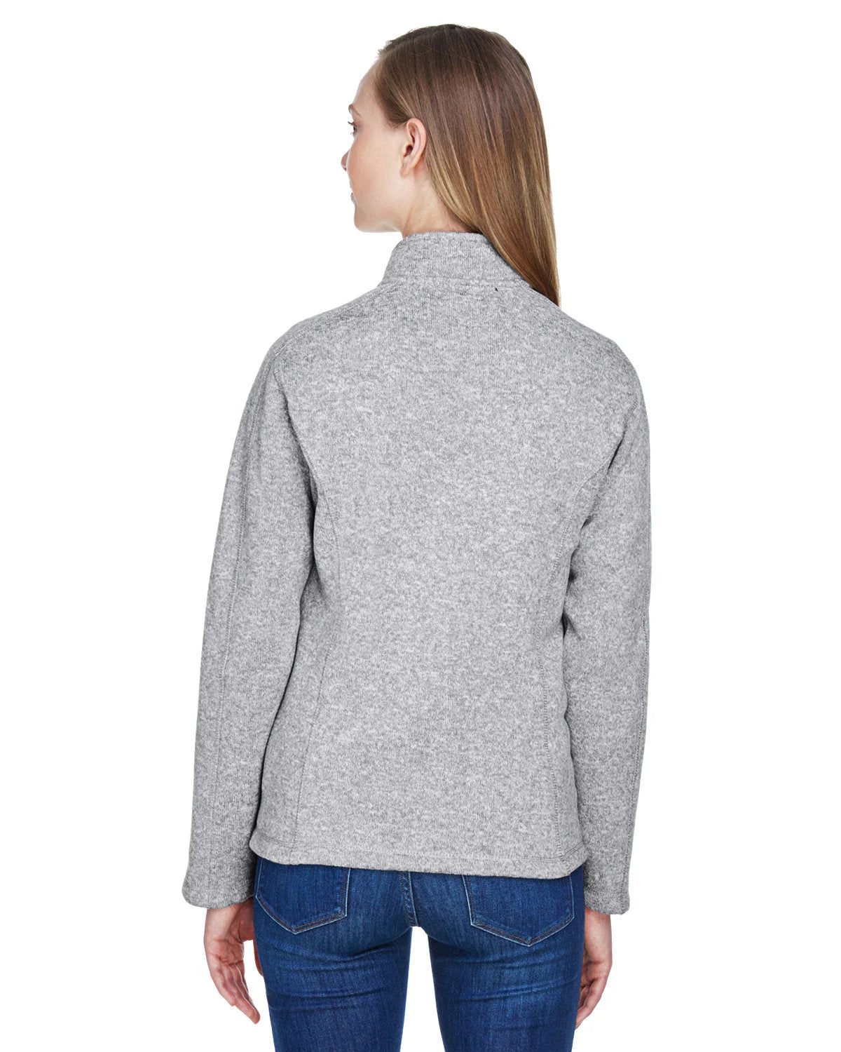 Devon & Jones Women's Bristol Full-Zip Sweater Fleece Jacket