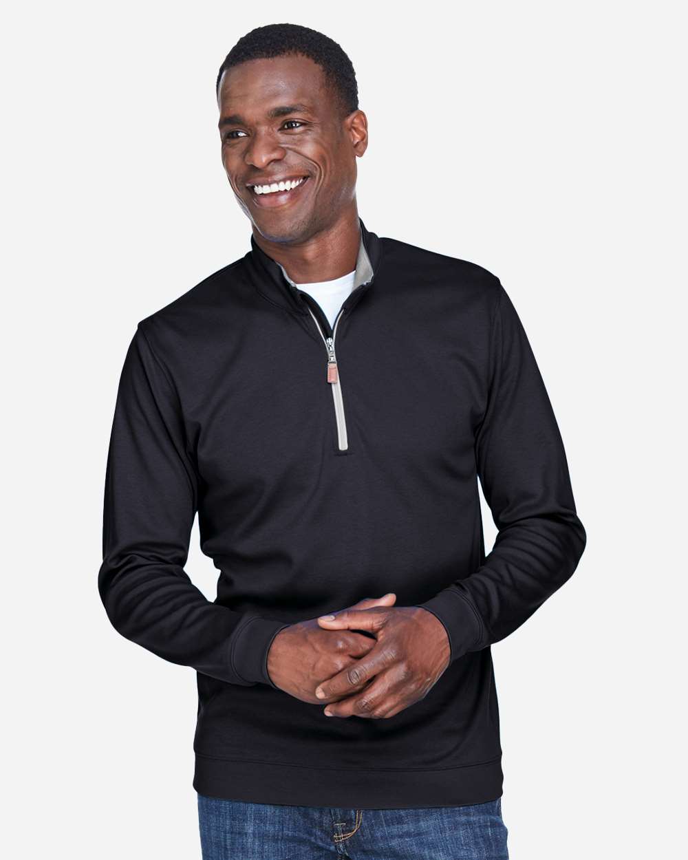 Devon & Jones DRYTEC20 Performance Quarter-Zip Pullover