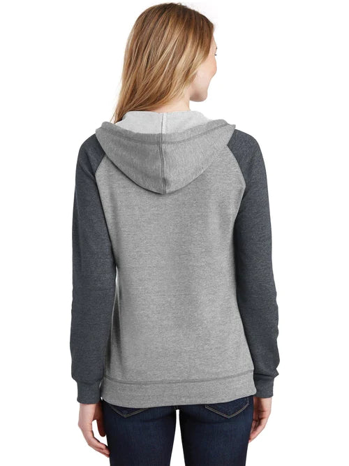 District Women’s Lightweight Fleece Raglan Hoodie