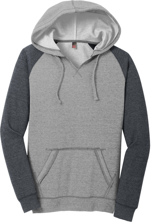 District Women’s Lightweight Fleece Raglan Hoodie