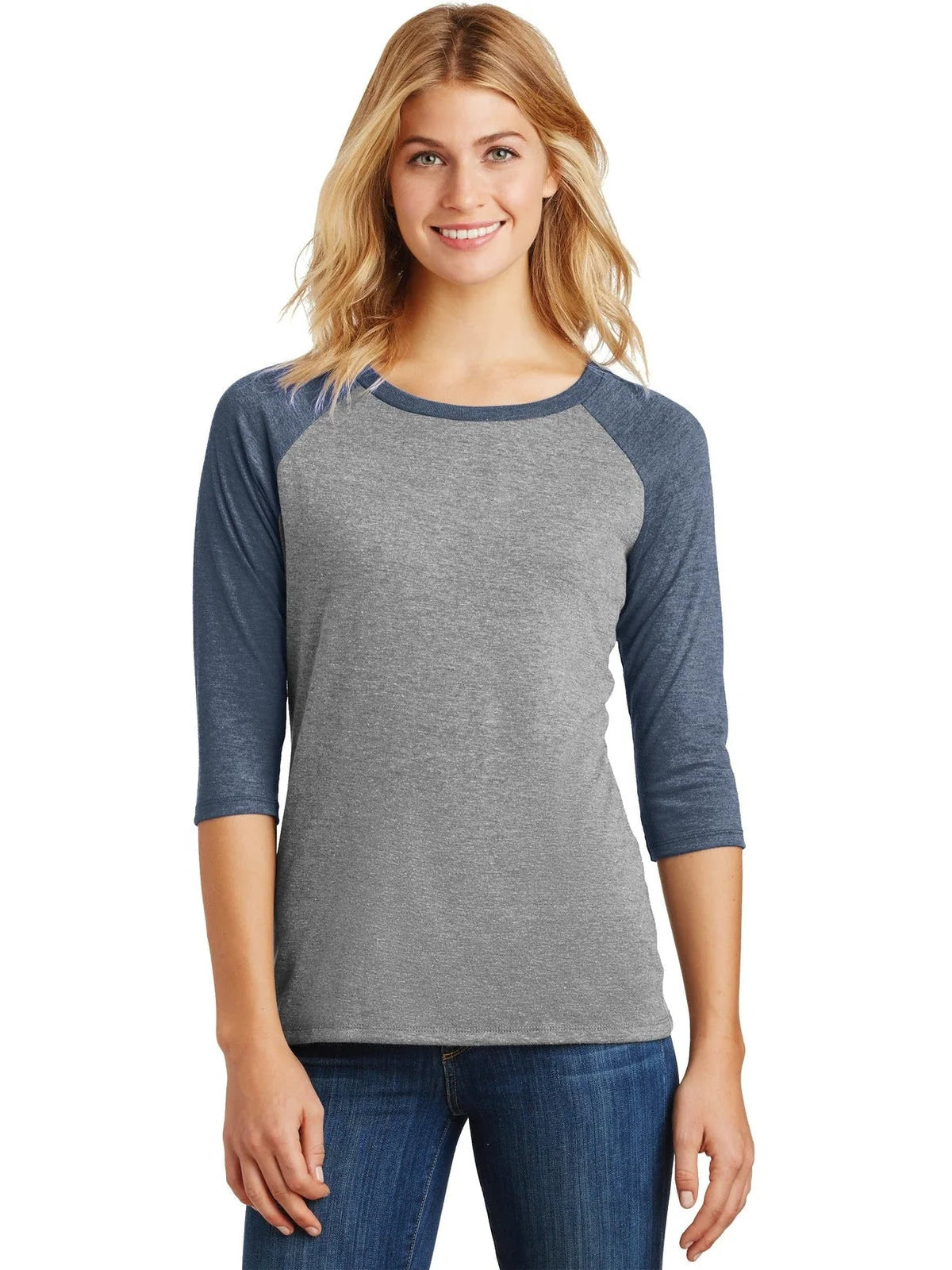 District Women’s Perfect Tri 3/4-Sleeve Raglan