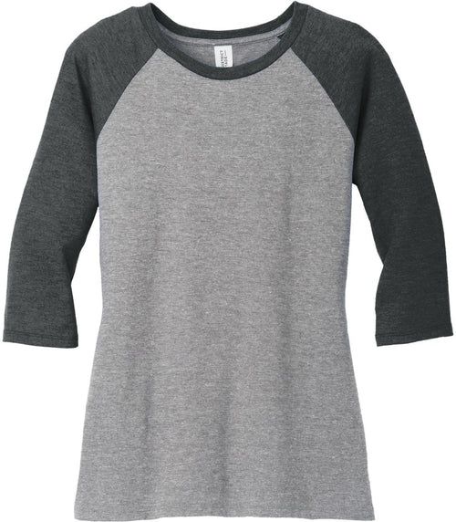 District Women’s Perfect Tri 3/4-Sleeve Raglan