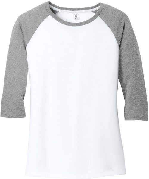 District Women’s Perfect Tri 3/4-Sleeve Raglan