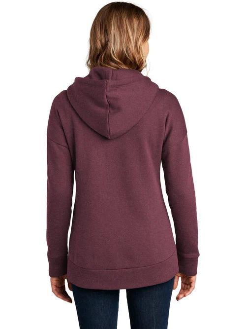 District Women’s Perfect Weight Fleece Drop Shoulder Full-Zip Hoodie