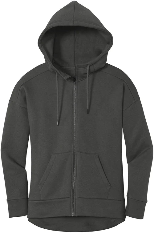 District Women’s Perfect Weight Fleece Drop Shoulder Full-Zip Hoodie