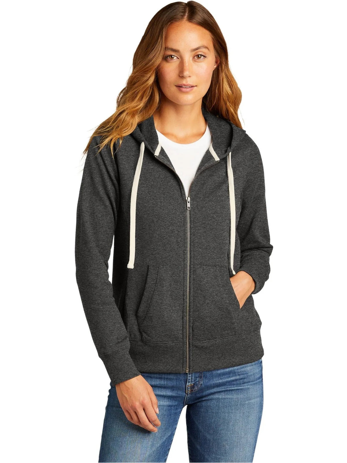 District Women's Re-Fleece Full-Zip Hoodie