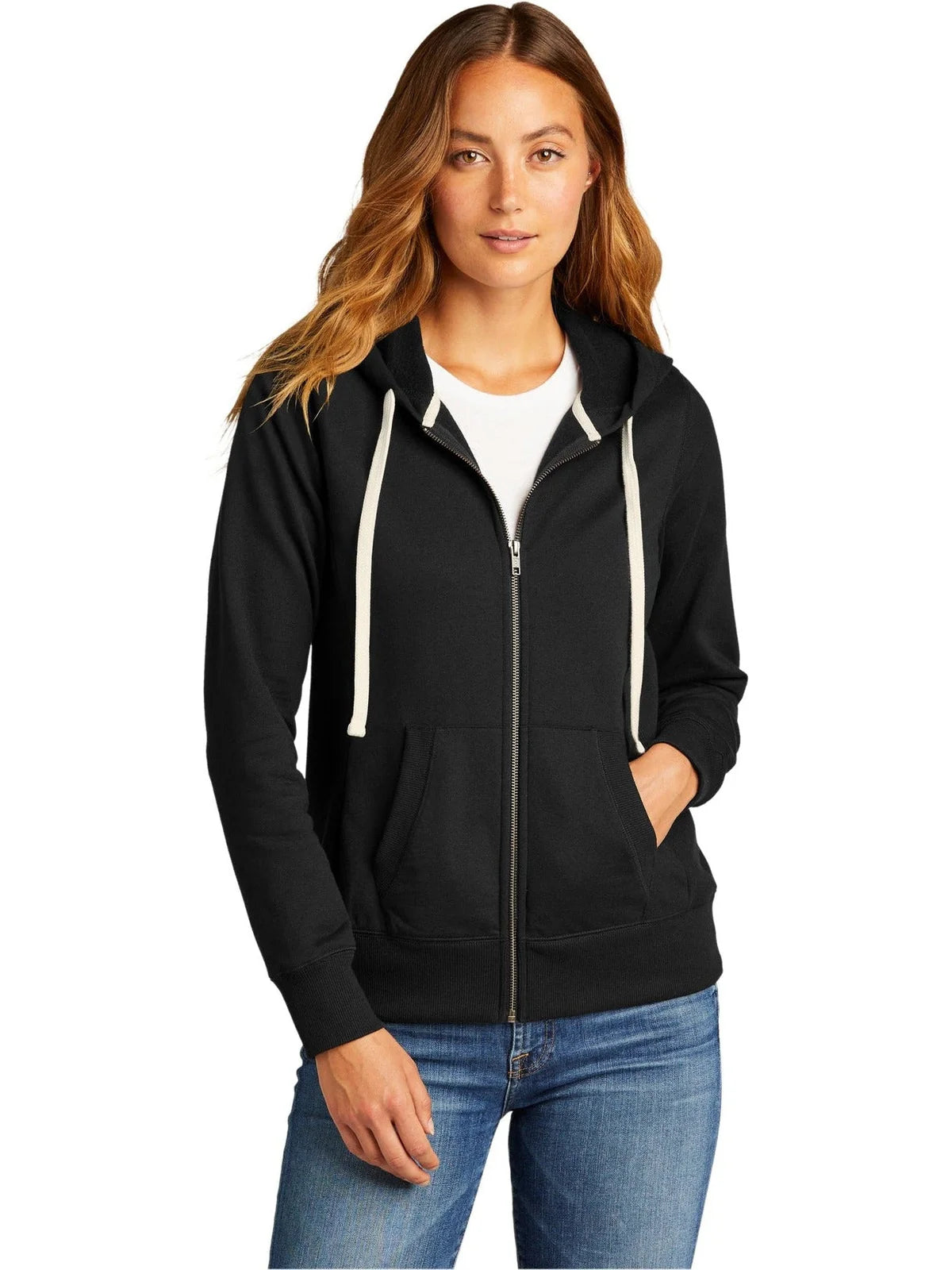 District Women's Re-Fleece Full-Zip Hoodie