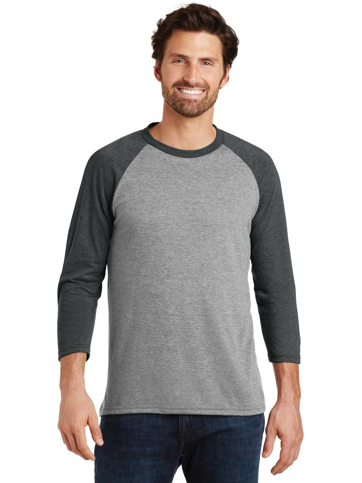 District Perfect Tri 3/4-Sleeve Raglan